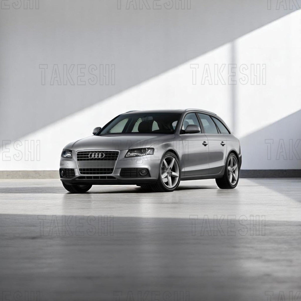 TAKESHI 武藤車藝｜AUDI 奧迪｜專車專用菱格紋地毯腳踏墊