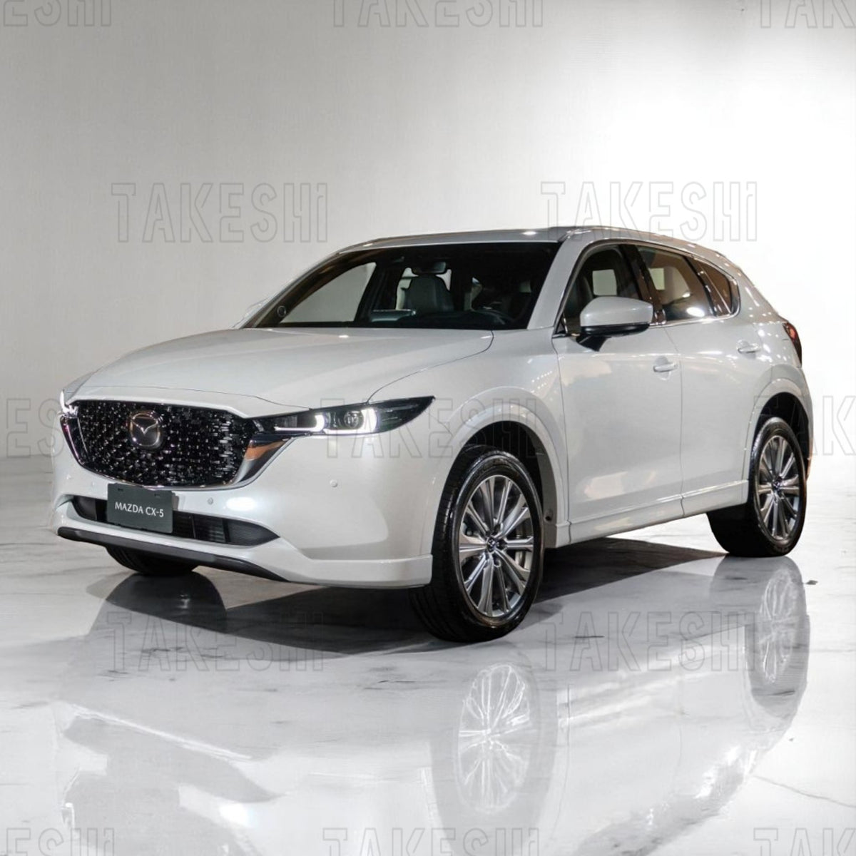TAKESHI 武藤車藝｜MAZDA 馬自達｜專車專用菱格紋地毯腳踏墊