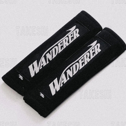 IMPORT BIBLE｜WANDERER 漫遊者安全帶護套｜首都高風格 反光片假名 魔鬼氈安裝