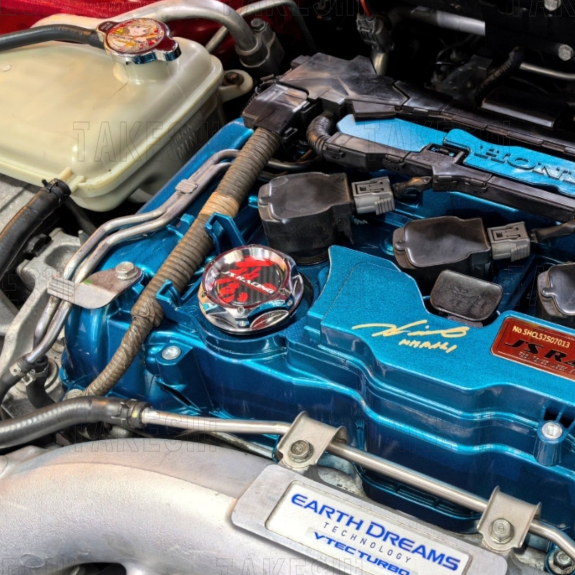 J’S RACING｜正品 機油蓋｜HONDA 專用｜鋁合金 CNC｜日本品牌