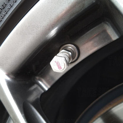 SUBARU STI｜SUBARU 日本原廠 STI 氣嘴蓋｜輪胎氣嘴｜JDM 改裝｜原廠風格