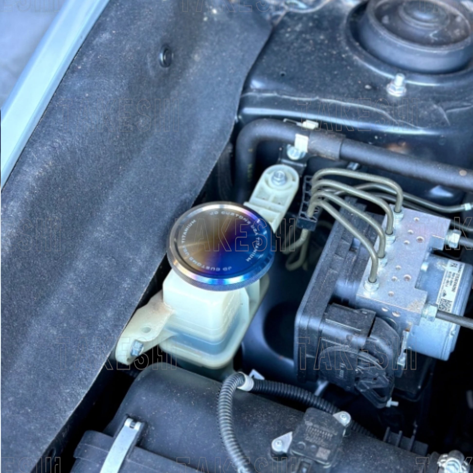 JDC｜鈦合金動力方向機油壺蓋｜WRX / STI
