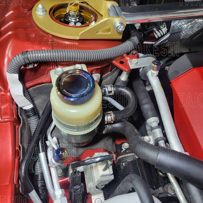 JDC｜鈦合金動力方向機油壺蓋｜EVOX