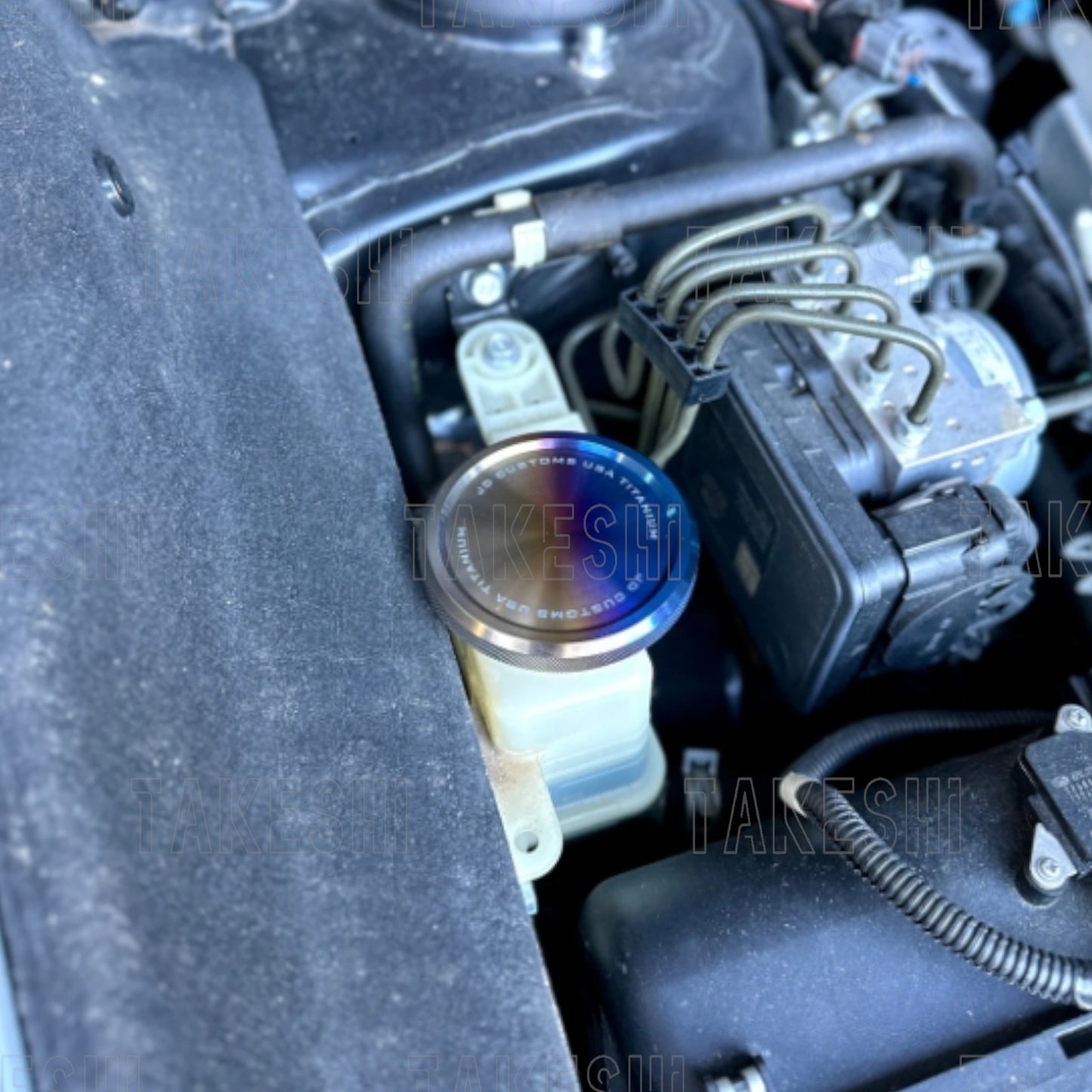 JDC｜鈦合金動力方向機油壺蓋｜WRX / STI