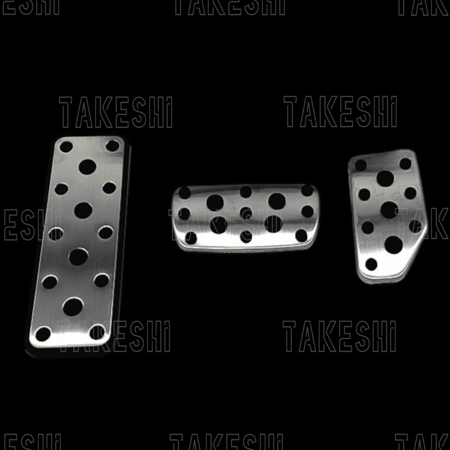 TAKESHI 武藤車藝｜19–24 SUBARU FORESTER 原廠型金屬踏板組｜森林人 專用｜防滑運動踏板