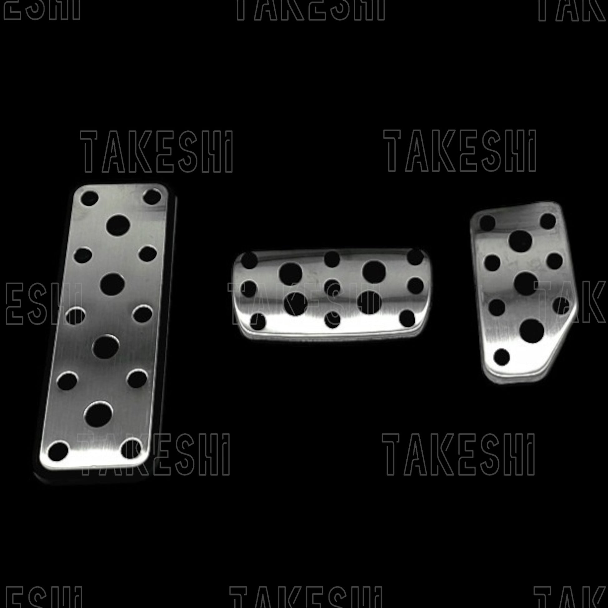 TAKESHI 武藤車藝｜19–24 SUBARU FORESTER 原廠型金屬踏板組｜森林人 專用｜防滑運動踏板