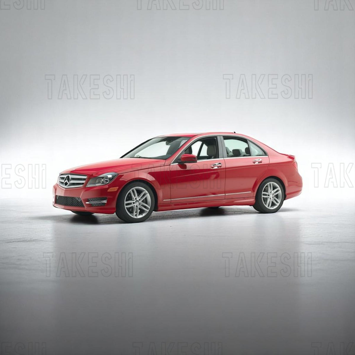 TAKESHI 武藤車藝｜MERCEDES-BENZ 賓士｜專車專用菱格紋地毯腳踏墊