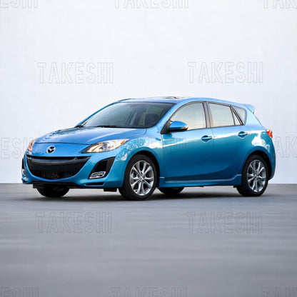 TAKESHI 武藤車藝｜MAZDA 馬自達｜專車專用菱格紋地毯腳踏墊