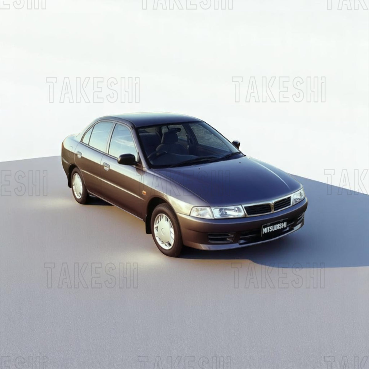 TAKESHI 武藤車藝｜MITSUBISHI 三菱｜專車專用菱格紋地毯腳踏墊