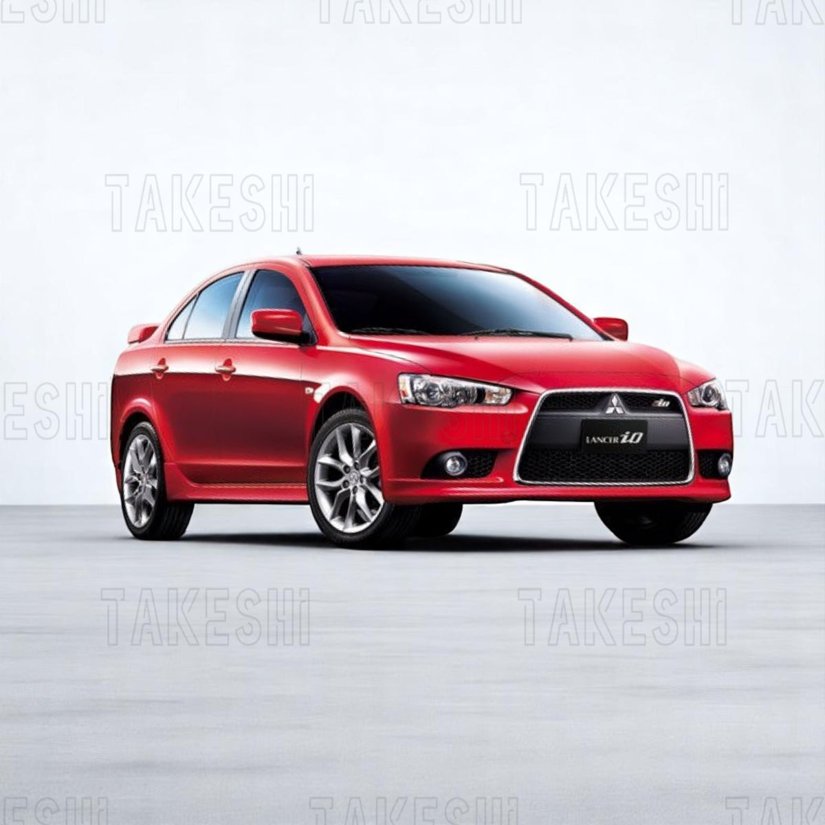 TAKESHI 武藤車藝｜MITSUBISHI 三菱｜專車專用菱格紋地毯腳踏墊