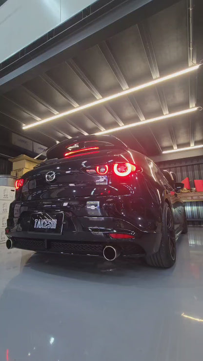 TAKESHI 武藤車藝｜手工排氣管尾段｜MAZDA3 BP｜CX-30｜專車專用