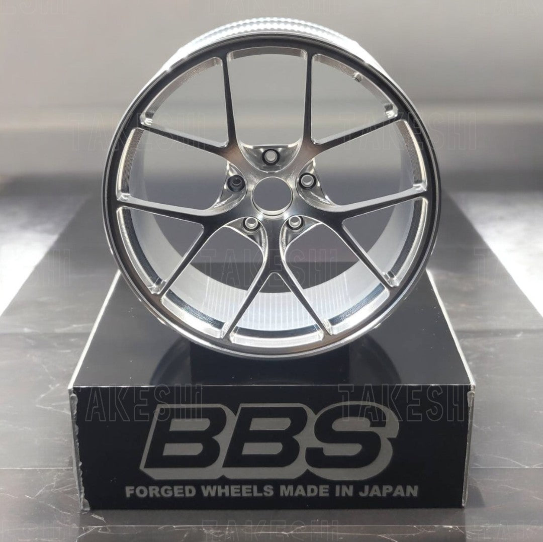TAKESHI 武藤車藝｜BBS RID 1:5 鋁合金鍛造鋁圈模型｜高仿真輪圈擺件