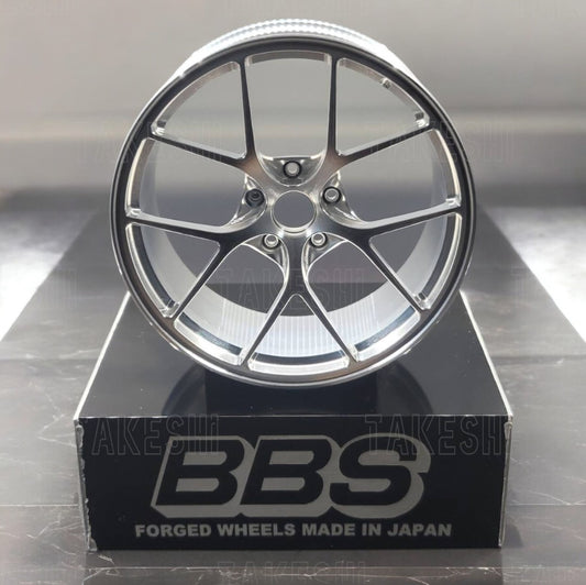 TAKESHI 武藤車藝｜BBS RID 1:5 鋁合金鍛造鋁圈模型｜高仿真輪圈擺件