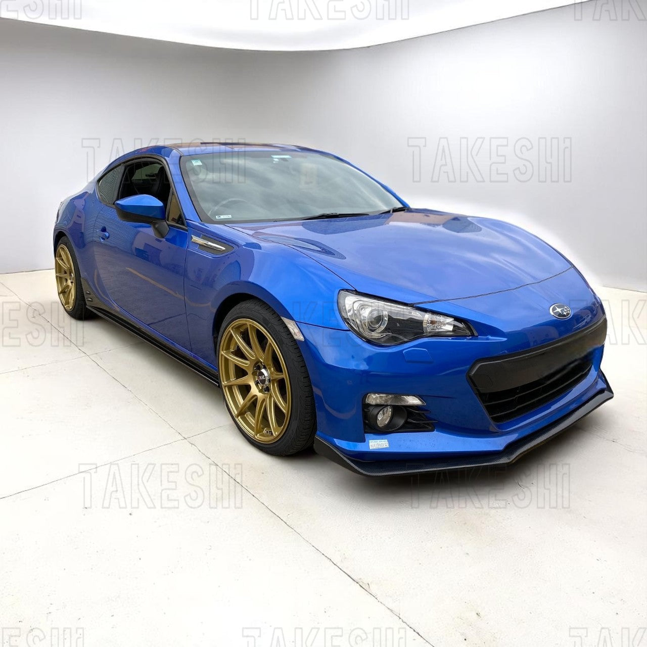 TAKESHI 武藤車藝｜13–16 SUBARU BRZ STI 前下巴｜PU 空力套件｜BRZ 專用 原廠風格 前下擾流