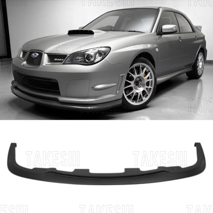 TAKESHI 武藤車藝｜06–07 SUBARU WRX STI S204 款 前下巴｜PU 空力套件｜GD STI 專用 前下擾流
