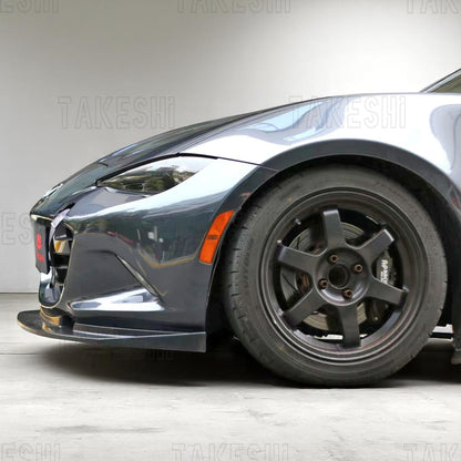 TAKESHI 武藤車藝｜16–25 MAZDA MX-5 ND TYPE-B 前下巴｜PU 空力套件｜MX5 ND 專用 前下擾流