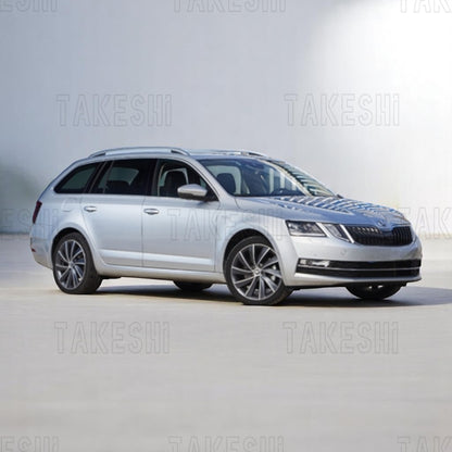 TAKESHI 武藤車藝｜SKODA 斯科達｜專車專用菱格紋地毯腳踏墊