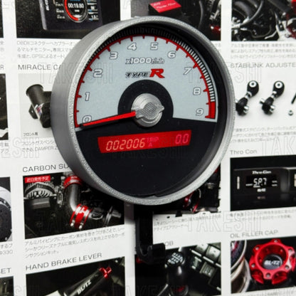 TAKESHI 武藤車藝｜HONDA CIVIC TYPE R FD2｜重量聯動轉速表鑰匙掛勾