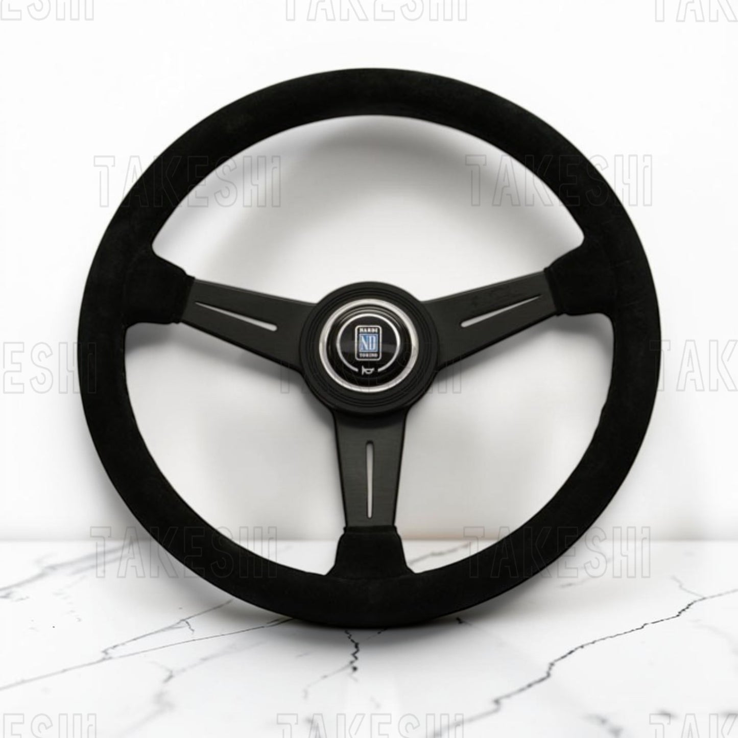 NARDI｜Classic 360mm 黑幅麂皮｜改裝方向盤