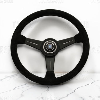 NARDI｜Classic 360mm 黑幅麂皮｜改裝方向盤