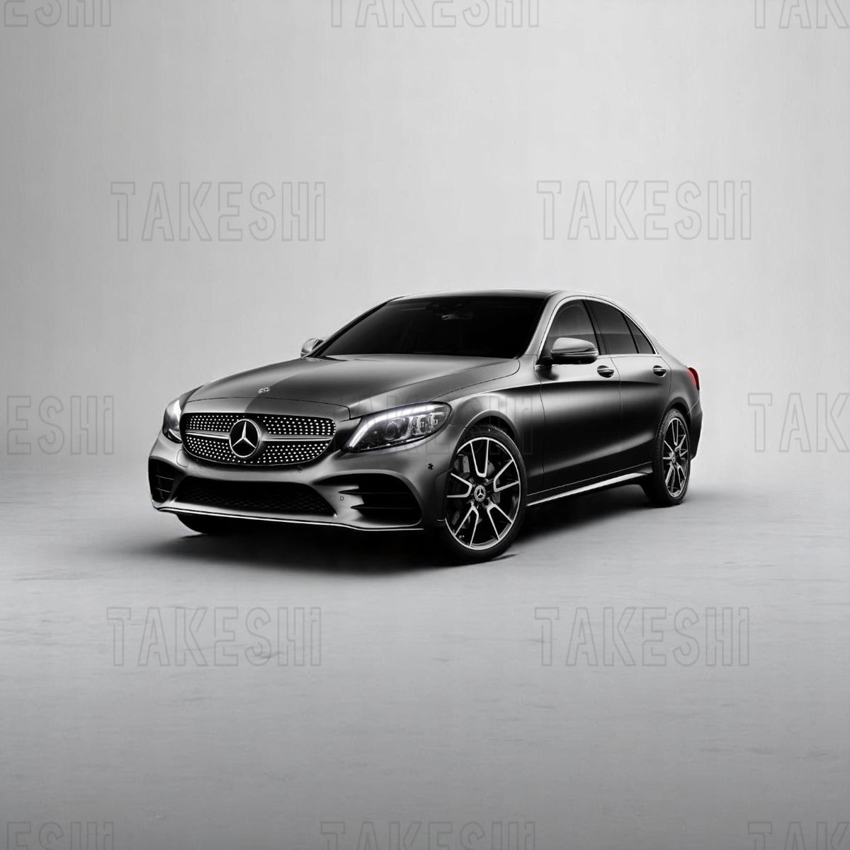 TAKESHI 武藤車藝｜MERCEDES-BENZ 賓士｜專車專用菱格紋地毯腳踏墊