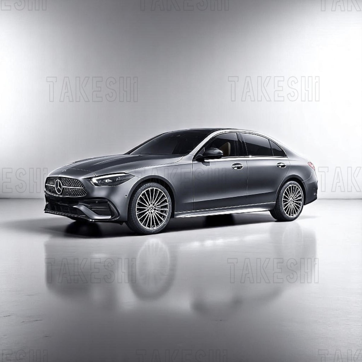 TAKESHI 武藤車藝｜MERCEDES-BENZ 賓士｜專車專用菱格紋地毯腳踏墊